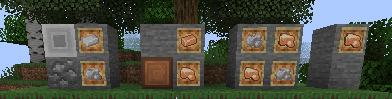 Tin and Bronze in-game